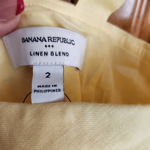 Banana Republic Sunny Yellow Mini Dress - Picture 3 of 7